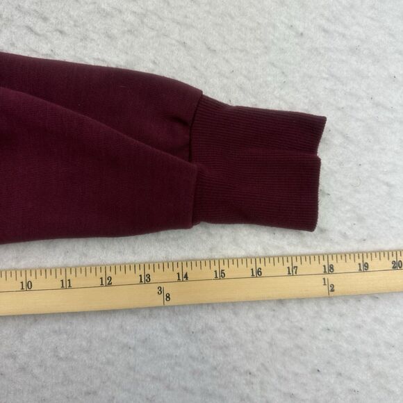 Star Wars Christmas Sweatshirt Womens Medium M Red Baby Yoda Long Sleeve Holiday - Picture 7 of 11